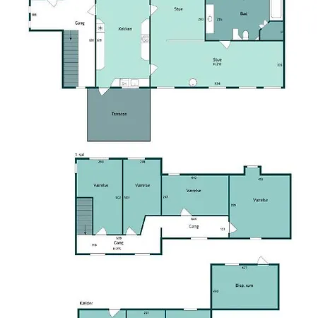 Appartement 210 M2 Hus Til 8 Gaester - 5 Km Fra Nyt Stort Vandland Nordborg